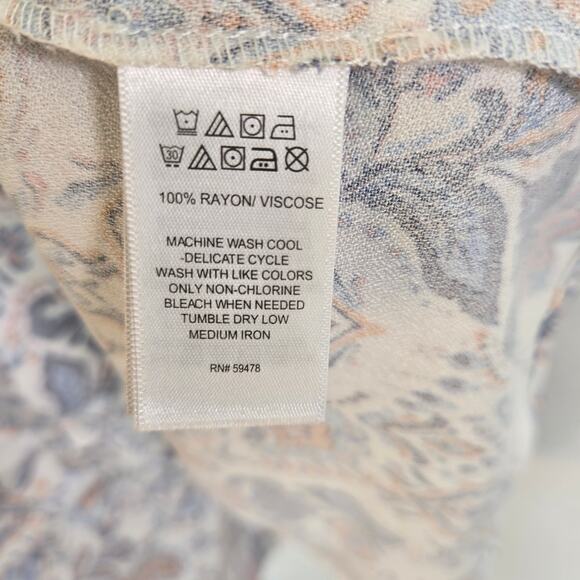 Lucky Brand peasant boho style midi dress. Size medium. - Picture 7 of 7